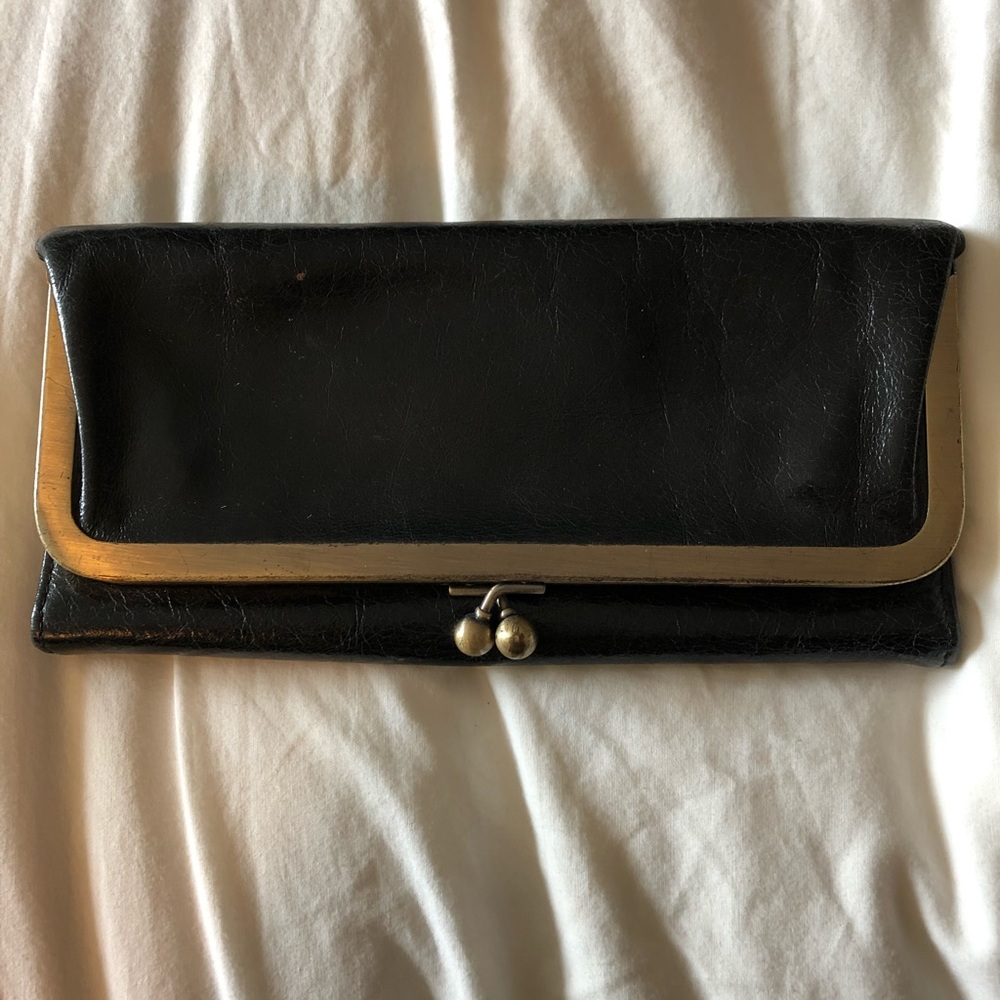 Hobo international black wallet